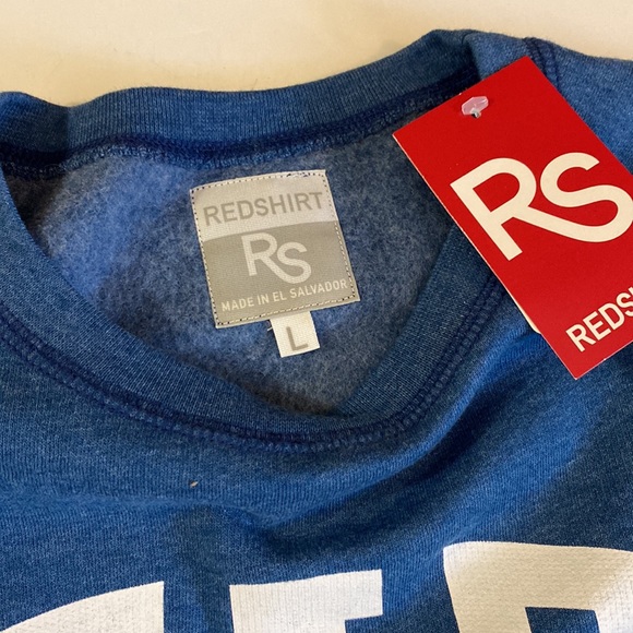 NWT Sz L FIT college sweatshirt! Redshirt brand - Picture 3 of 5